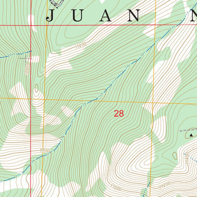 Groundhog Mountain, CO FSTopo Preview 3
