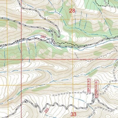 Guaje Mountain, NM FSTopo Preview 2