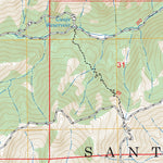 Guaje Mountain, NM FSTopo Preview 3