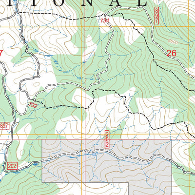Hackett Mountain, CO FSTopo Preview 2