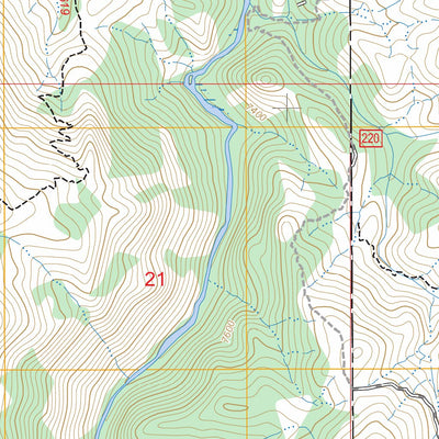 Hackett Mountain, CO FSTopo Preview 3