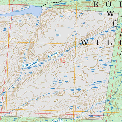 Gunflint Lake, MN-ON FSTopo Preview 3