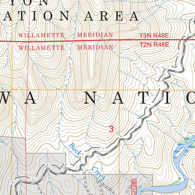 Haas Hollow, OR FSTopo Preview 2