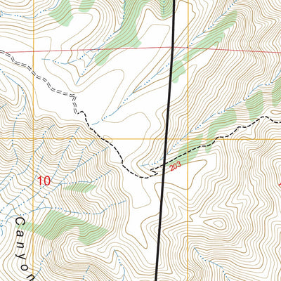 Gunsight Canyon, NM-TX FSTopo Preview 2