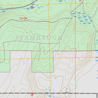 Hagerman Lake, MI-WI FSTopo Preview 2