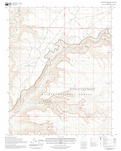 Gunsight Point, AZ FSTopo Preview 1