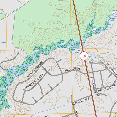 Hadnot Creek, NC FSTopo Preview 3