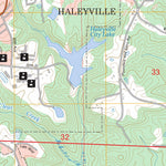 Haleyville East, AL FSTopo Preview 3