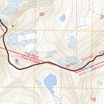Halls Mountain, WY FSTopo Preview 3
