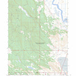 Hamaker Mountain, OR-CA FSTopo Preview 1