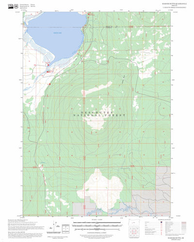 Hamner Butte, OR FSTopo Preview 1