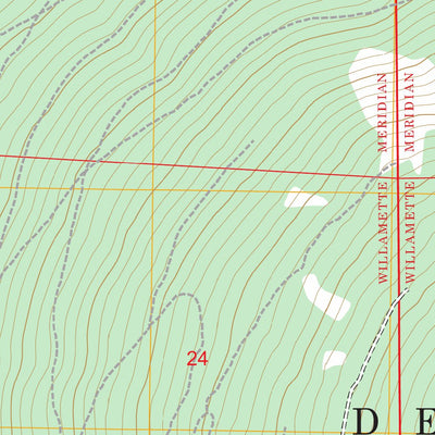 Hamner Butte, OR FSTopo Preview 3