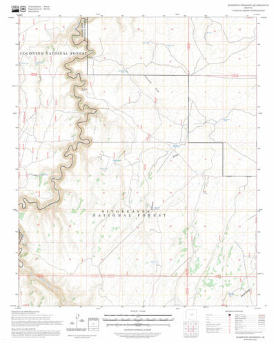 Hamilton Crossing, AZ FSTopo Preview 1