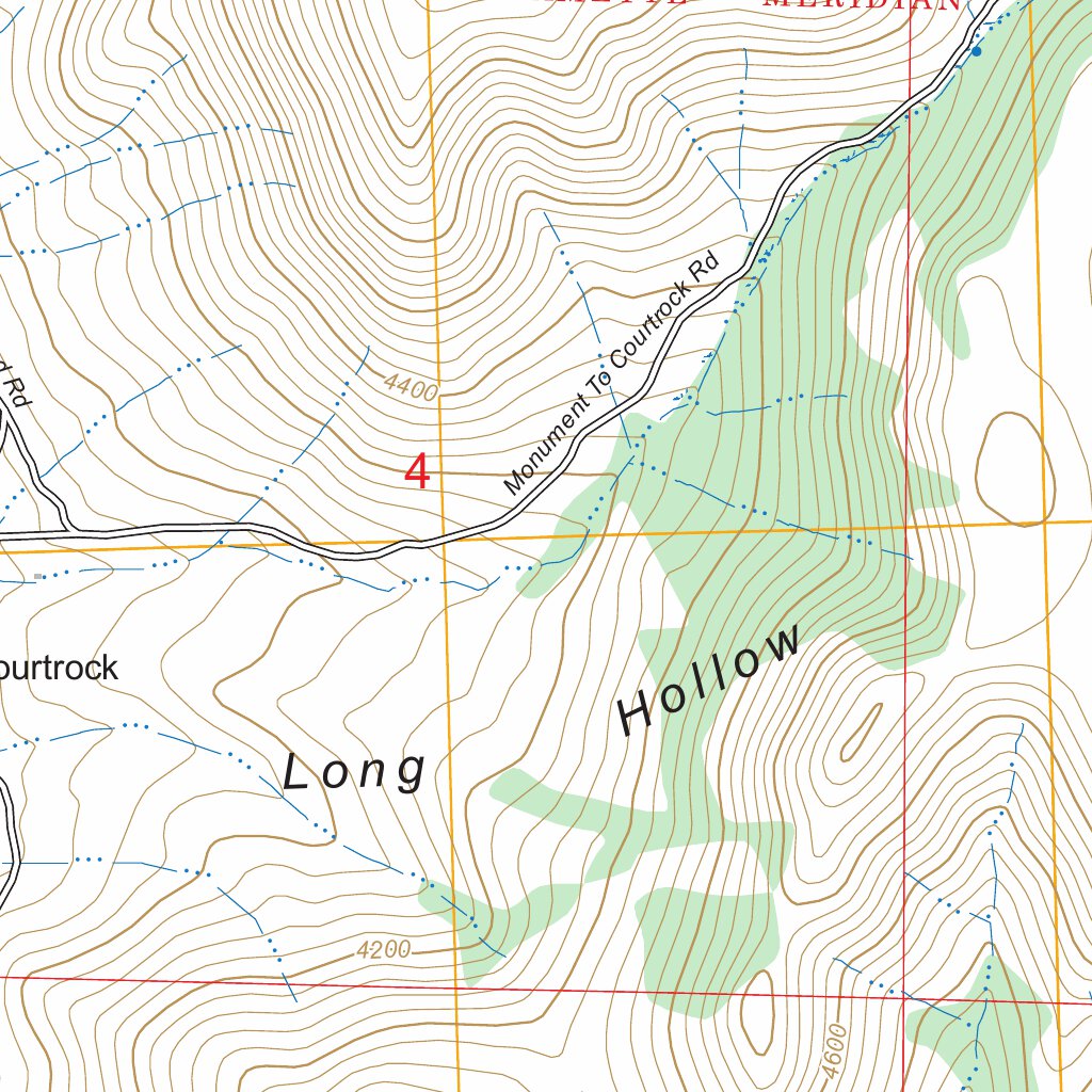 Hamilton, OR FSTopo Map by US Forest Service - Topo | Avenza Maps