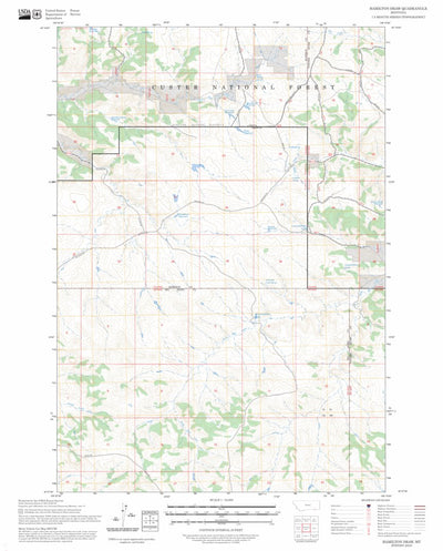 Hamilton Draw, MT FSTopo Preview 1