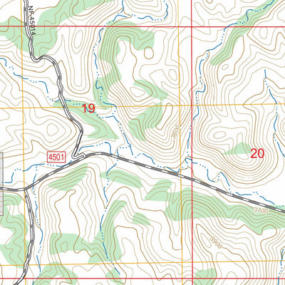 Hamilton Draw, MT FSTopo Preview 3