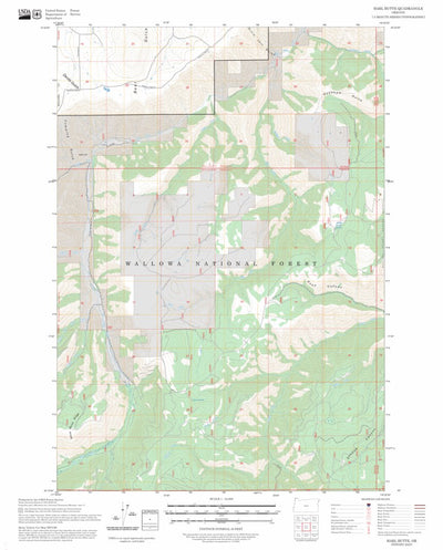 Harl Butte, OR FSTopo Preview 1