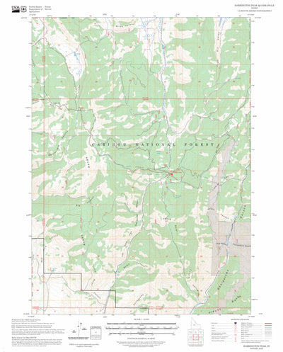 Harrington Peak, ID FSTopo Preview 1