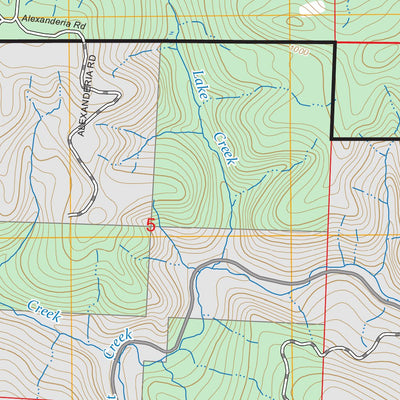 Harlan, OR FSTopo Preview 2