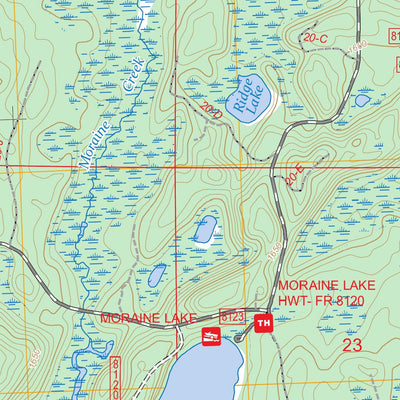 Harris Lake, WI-MI FSTopo Preview 3