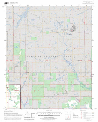 Haworth, OK FSTopo Preview 1