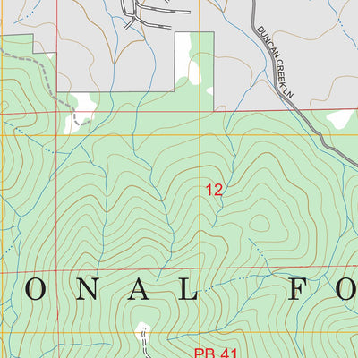 Hayfork Summit, CA FSTopo Preview 2