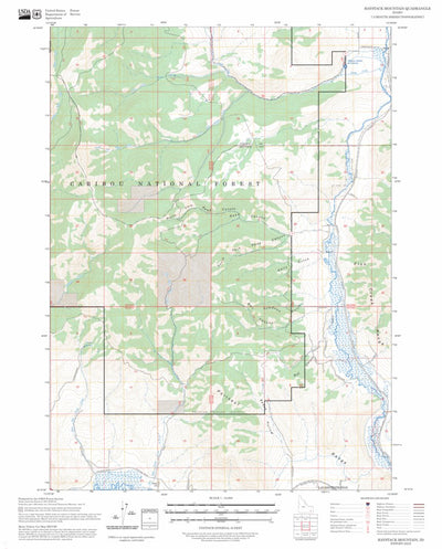 Haystack Mountain, ID FSTopo Preview 1