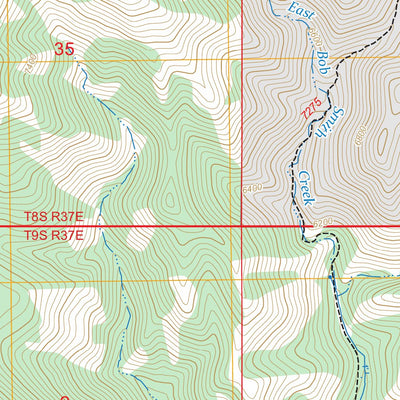 Haystack Mountain, ID FSTopo Preview 3