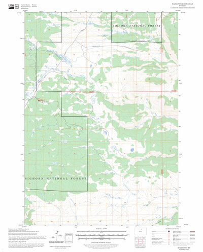 Hazelton, WY FSTopo Preview 1