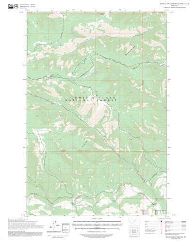Haymaker Narrows, MT FSTopo Preview 1