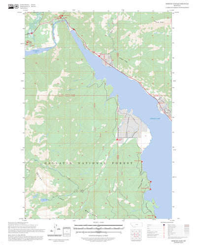 Hebgen Dam, MT-ID FSTopo Preview 1