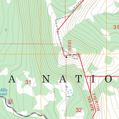 Heber Mountain, UT FSTopo Preview 2