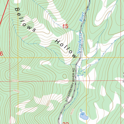 Heber Mountain, UT FSTopo Preview 3