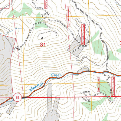 Heenan Lake, CA-NV FSTopo Preview 3