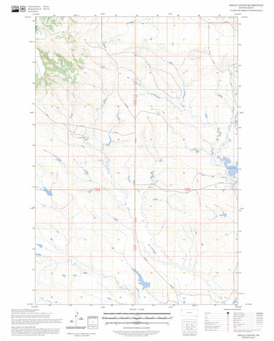 Hells Canyon, SD FSTopo Preview 1