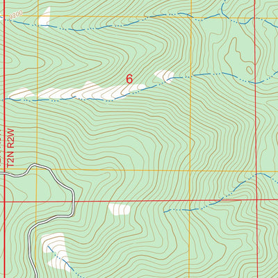 Heller Lake, UT FSTopo Preview 3