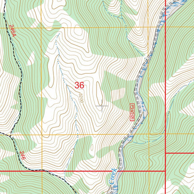Hellgate Gulch, MT FSTopo Preview 3