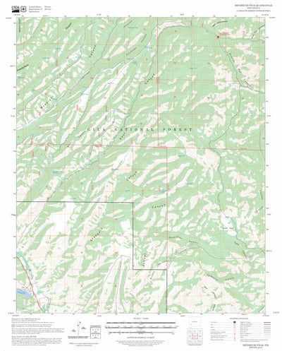 Hendricks Peak, NM FSTopo Preview 1