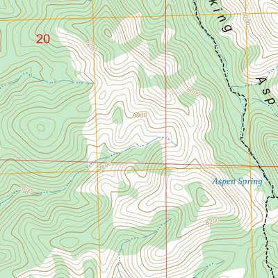 Hendricks Peak, NM FSTopo Preview 3