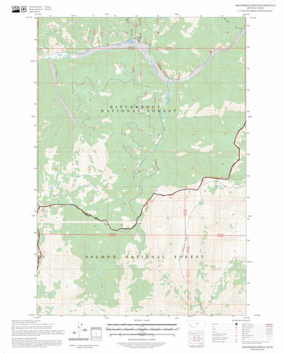 Henderson Ridge, ID-MT FSTopo Preview 1