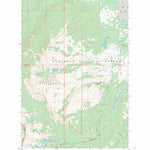 Hemlock Lake, MT FSTopo Preview 1