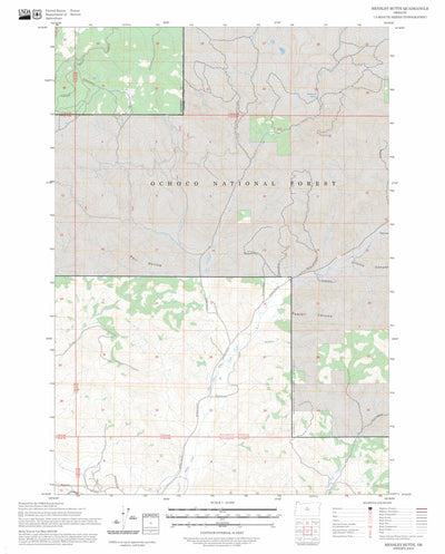 Hensley Butte, OR FSTopo Preview 1