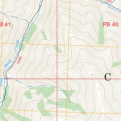 Herd Lake, ID FSTopo Preview 3
