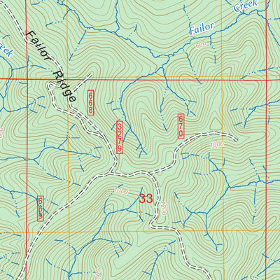 Herman Creek, OR FSTopo Preview 3