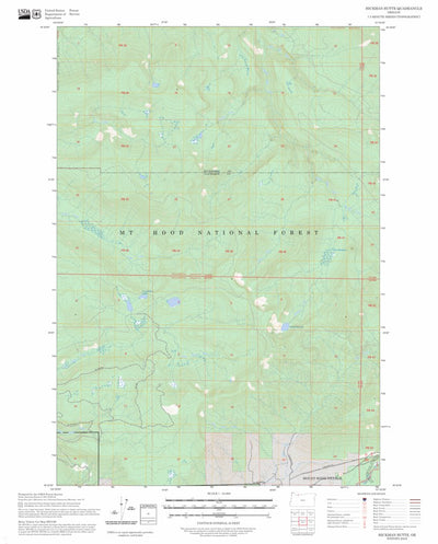 Hickman Butte, OR FSTopo Preview 1
