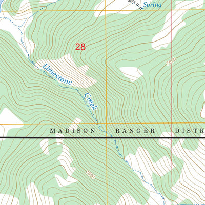 Hidden Lake Bench, MT-ID FSTopo Preview 3