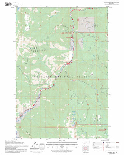 Hidden Lakes, MT FSTopo Preview 1