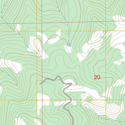 Hidden Lake, UT FSTopo Preview 2