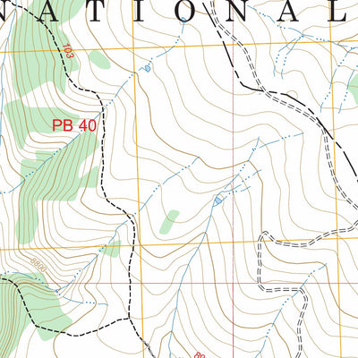 Hidden Tepee Creek, WY FSTopo Preview 2