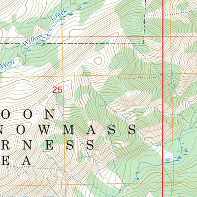 Highland Peak, CO FSTopo Preview 3